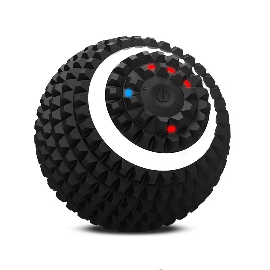 Electric Massage Ball Vibrating Sport Fitness Foot Pain Relief Plantar Faciities Reliever Gym Home Training Yoga Massager Ball